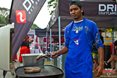 Brian Moodley (Ballito) making sure that the crowds here at the Mr Price Pro Ballito 2013 beach festival don't go hungry.