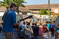 Blake Roberts playing some incredible songs for the fans watching the skate and BMX demo at the Mr Price Pro Ballito 2013 beach festival.